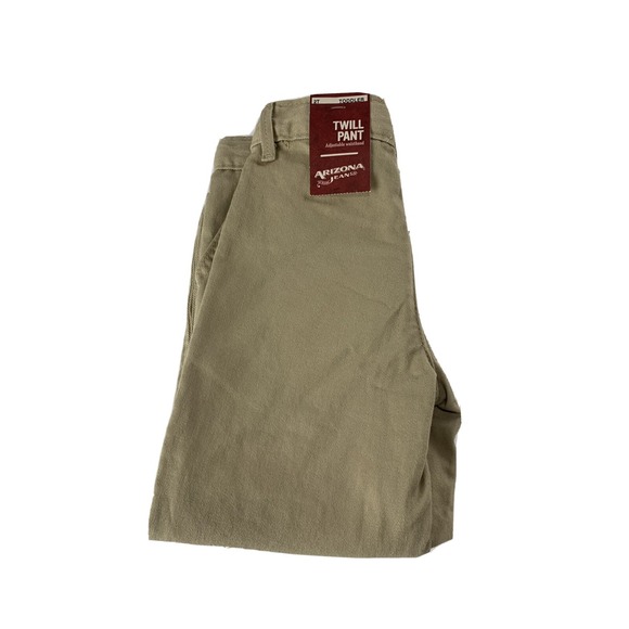 Other - Arizona Jeans‎ Toddler Boy's Beige Jean Chino Pants - Sz 2T